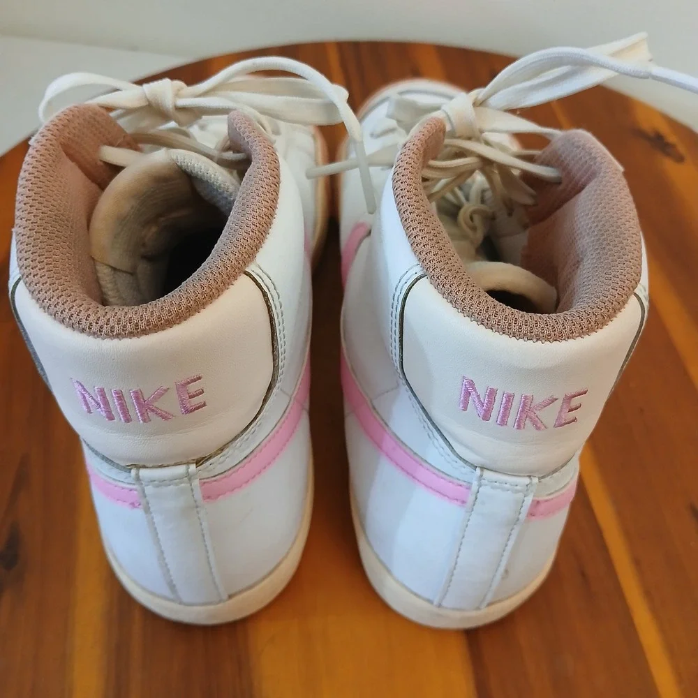 Nike Blazer Mid 77 Kids 6.5Y White Pink Casual Shoes Sneakers DZ2900-100